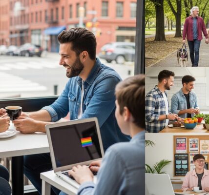 Daily life for gay men in America